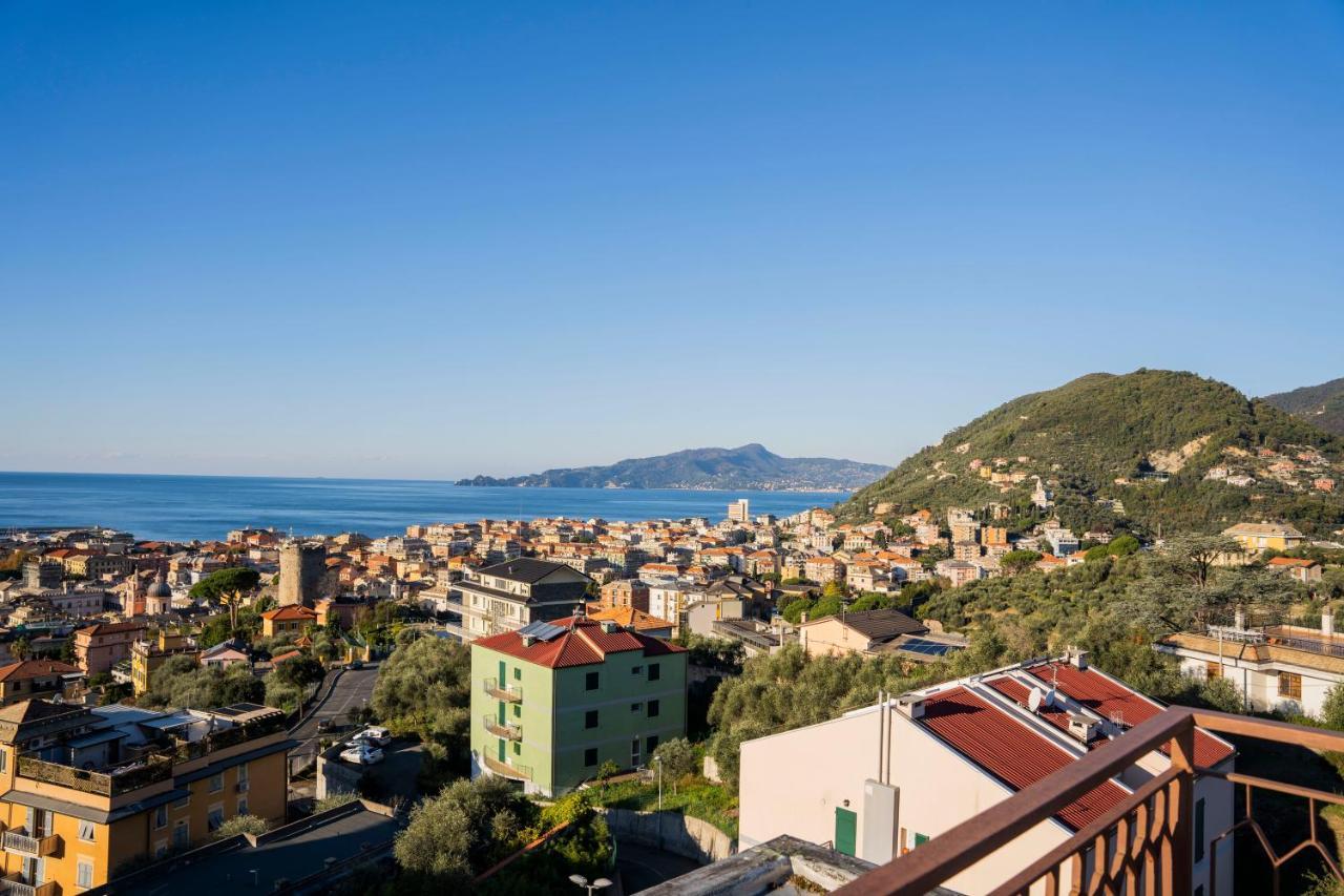 דירות 093 - Casa Panorama, Vista Mare E Vista Portofino, 500 Metri Centro Di Chiavari, Posto Auto Gratis Incluso מראה חיצוני תמונה