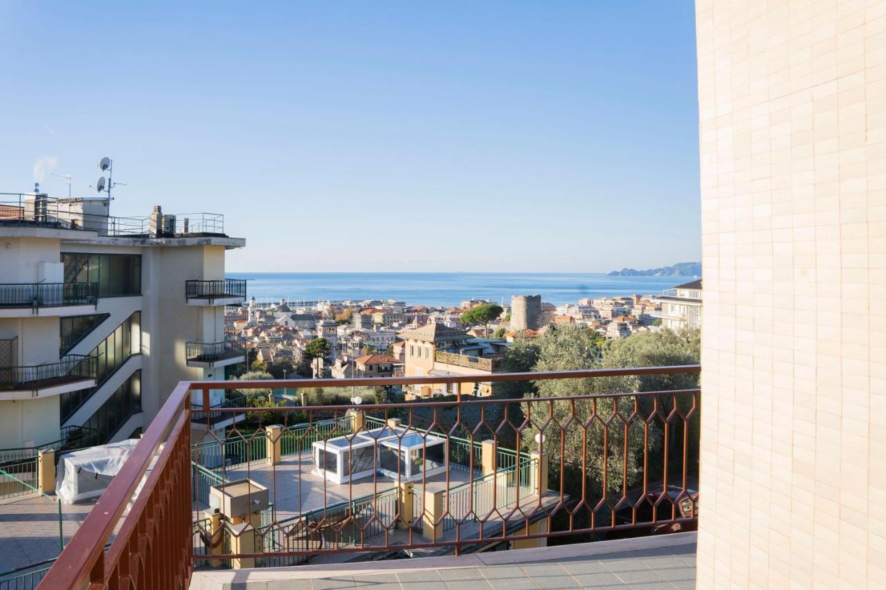 דירות 093 - Casa Panorama, Vista Mare E Vista Portofino, 500 Metri Centro Di Chiavari, Posto Auto Gratis Incluso מראה חיצוני תמונה